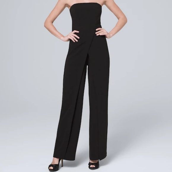 00 NWT WHBM Convertible Split-Leg Jumpsuit - Picture 2 of 6